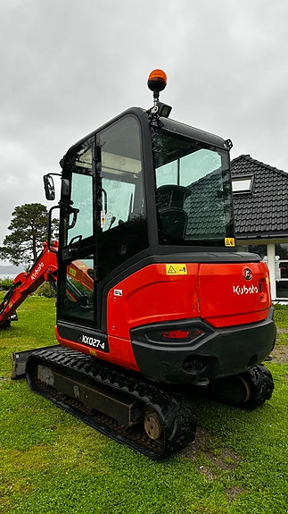 Kubota KX027-4 kun 1653 timer 5 of 5