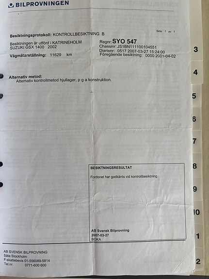 Suzuki GSX 1400 16 of 27