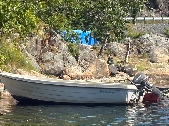 Landstedbåt - enkel og solid Terhi nordic 6020 med fiskekum 3 of 4