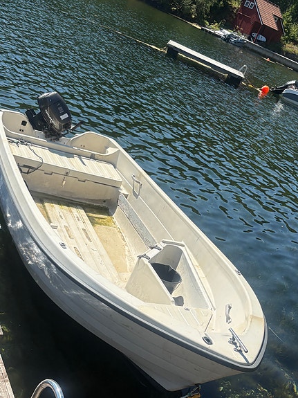 Landstedbåt - enkel og solid Terhi nordic 6020 med fiskekum 2 of 4