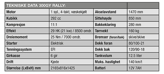 VOGE 300 Rally 8 of 8