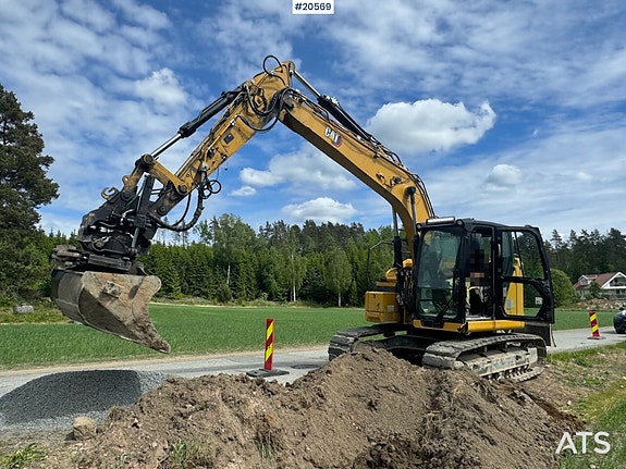 Caterpillar 315 Gravemaskin m/ tilt og 2 skuffer 29 of 30