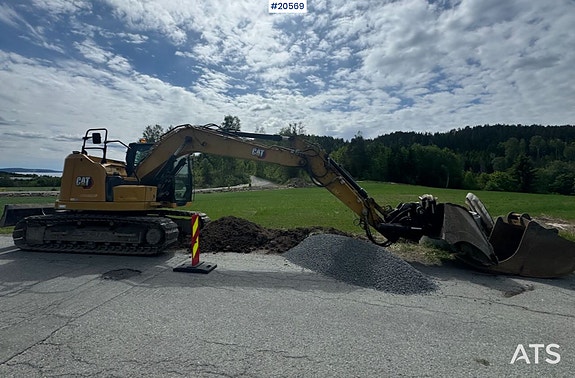 Caterpillar 315 Gravemaskin m/ tilt og 2 skuffer 2 of 30