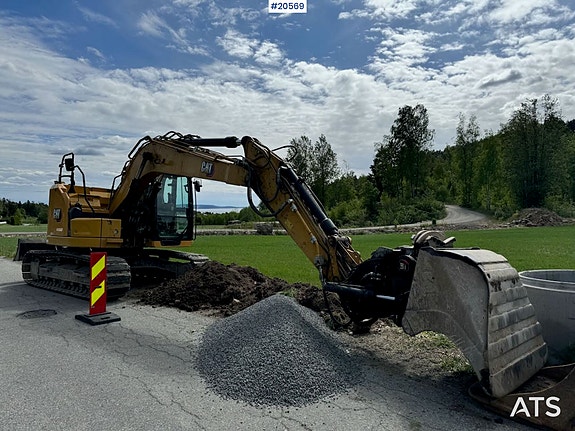 Caterpillar 315 Gravemaskin m/ tilt og 2 skuffer 3 of 30