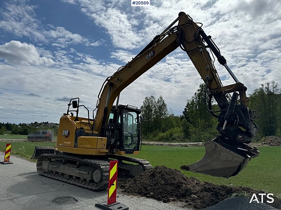 Caterpillar 315 Gravemaskin m/ tilt og 2 skuffer 25 of 30