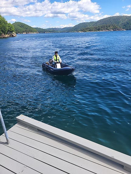 River 350 med 9,9 HK. Reg. Henger kan følge med. 5 of 5