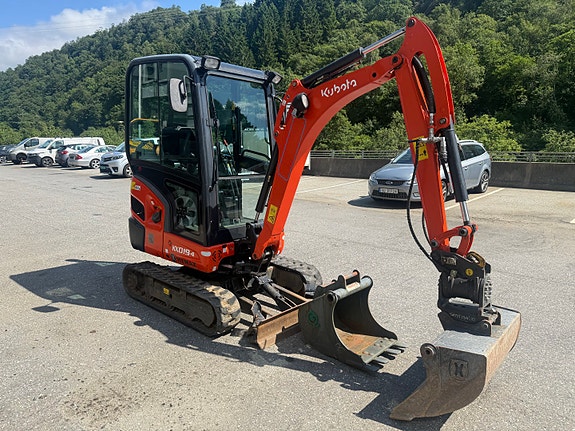Kubota KX019-4 POWERTILT kun 755 timer! 3 of 5