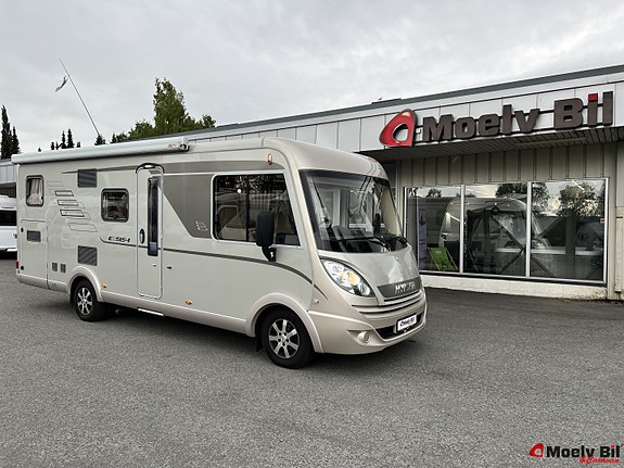 Hymer EXIS 674-MARKISE-ENKLE SENGER-QUEENBED-GOD NYTTELAST-VELHOLDT++