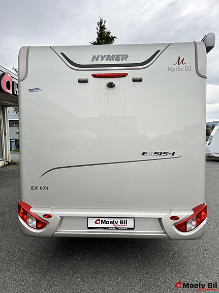 Hymer EXIS 674-MARKISE-ENKLE SENGER-QUEENBED-GOD NYTTELAST-VELHOLDT++ 4 of 5