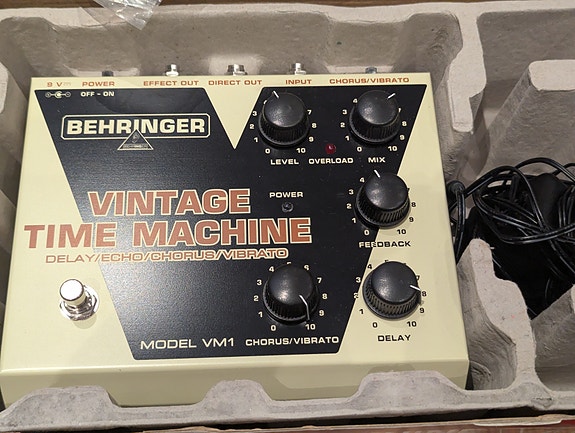 Behringer Vintage Time Machine VM1 gitarpedal | FINN-torget
