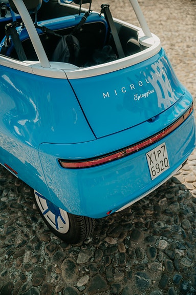 Microlino Spiaggina Cabriolet / Medium Range 177km / Beach / Fina 29 of 30