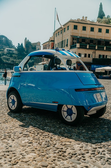 Microlino Spiaggina Cabriolet / Medium Range 177km / Beach / Fina 26 of 30