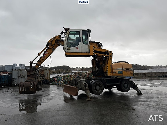 Liebherr A316 Litronic m/ sorterings klype 2 of 5