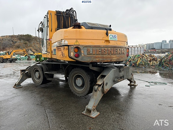 Liebherr A316 Litronic m/ sorterings klype 4 of 5