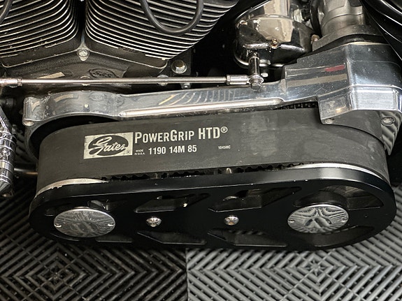 Harley-Davidson SOFTAIL "G.L Walla" Big Bear Chopper/100Cid S&S Motor + 27 of 30