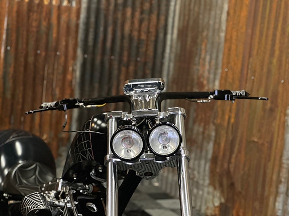 Harley-Davidson SOFTAIL "G.L Walla" Big Bear Chopper/100Cid S&S Motor + 19 of 30
