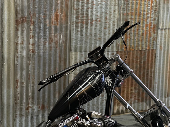 Harley-Davidson SOFTAIL "G.L Walla" Big Bear Chopper/100Cid S&S Motor + 16 of 30