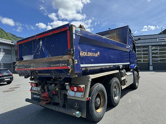 Mercedes-Benz Arocs 2658K 6X4/33 Med Henger tilleg i pris 149.000.- vektavlesning alle aksler, Sørlingdumper, mirrorcam, kjøleskap, 1 seng 5 of 5