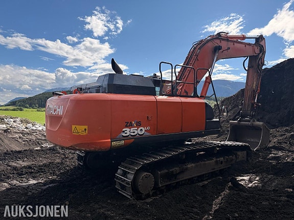 Hitachi Hitachi ZX350LC-6 beltegraver - 6.799 timer m/ graveskuffe 4 of 30