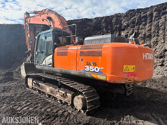 Hitachi Hitachi ZX350LC-6 beltegraver - 6.799 timer m/ graveskuffe 6 of 30