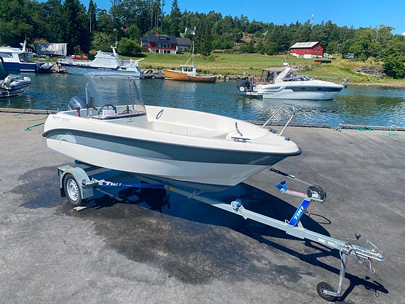 AMT 150R m/ Yamaha F40 (Ny) og Tiki-tilhenger 2 of 10