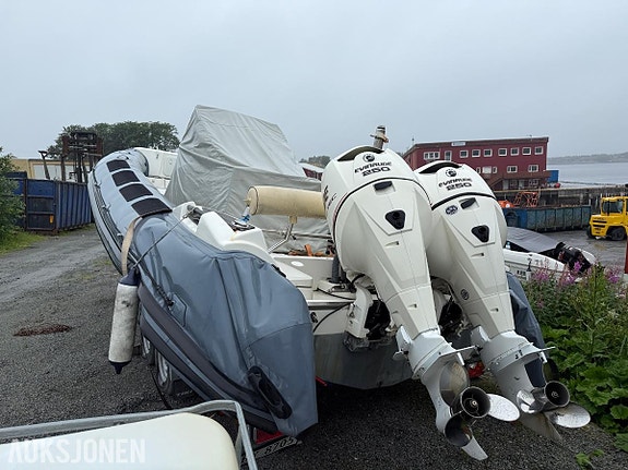 2006 Sea Hawk 285 RIB m/ 2 x Evinrude E-TEC 225 HK 3 of 5