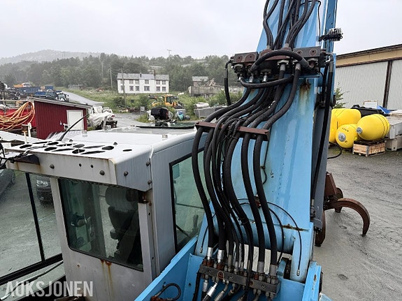 Andre TEREX FUCHS MHL 350 Hjulgraver / Materialhåndterer m/rotorgrabb 24 of 27