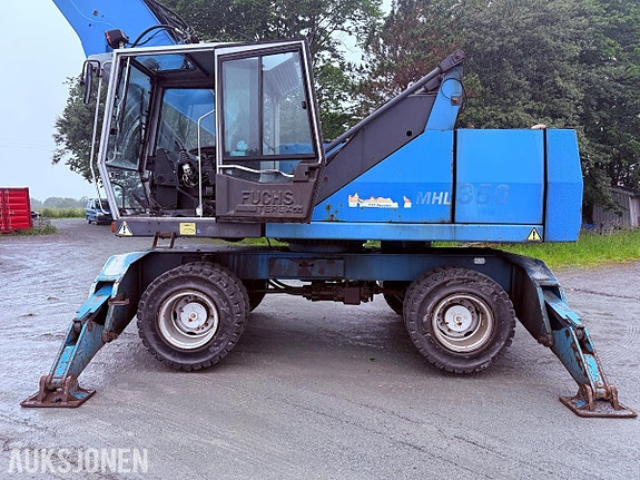 Andre TEREX FUCHS MHL 350 Hjulgraver / Materialhåndterer m/rotorgrabb 19 of 27