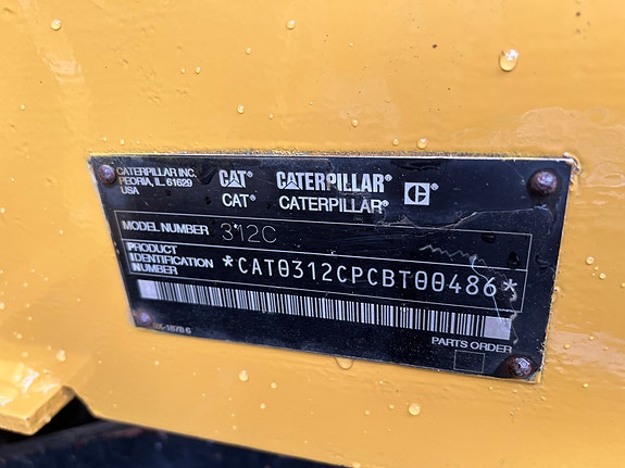 Cat 312CL. Vi tar innbytte. 15 of 26