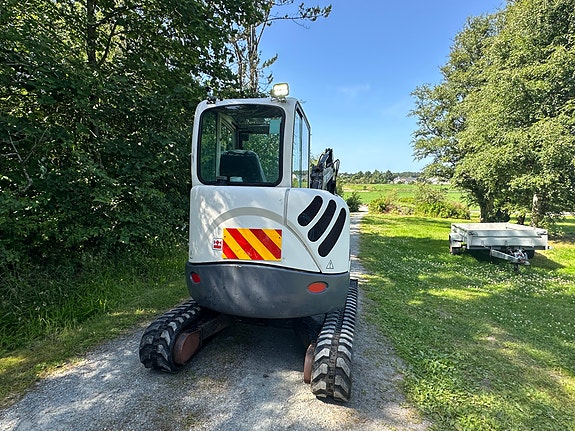 Terex TC 37 - KUN 670 DRIFTSTIMER - 2 SKUFFER - NY SERVICE 5 of 5