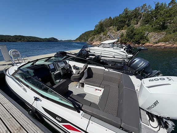 Nordkapp Noblesse 660 Highline+ m/Mercury 200 Hvit - Ny pirs 2 of 11