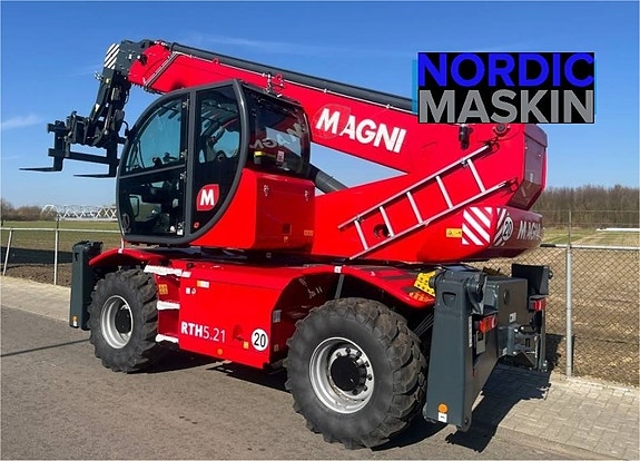 Magni RTH 5.21 - 5 tonn - 21 meter! m/Gaffelsett, radiokontroll & AC 3 of 10