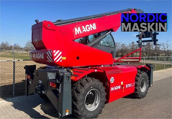 Magni RTH 5.21 - 5 tonn - 21 meter! m/Gaffelsett, radiokontroll & AC 2 of 10