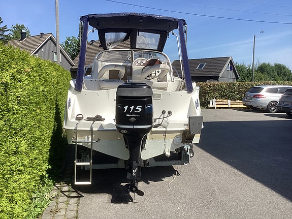 Nydelig Quicksilver 540, 115hk Mercury, m/henger. Klar for bruk. 4 of 5
