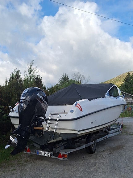 Ny pris - Flipper 640ST m/150hk, ankervinsj, integrert Garmin 11 of 11