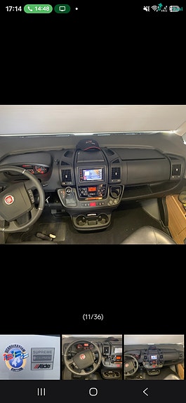 Adria Sonic Supreme 810 |  Alde | Queenbed+Senkes.| Solc+3kW inv | Høy nyttelast | Lav km | 26 of 29