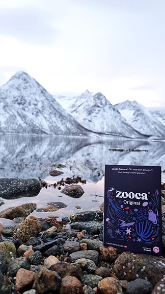 Zooca (original), calanusolje som blir solgt i Norge