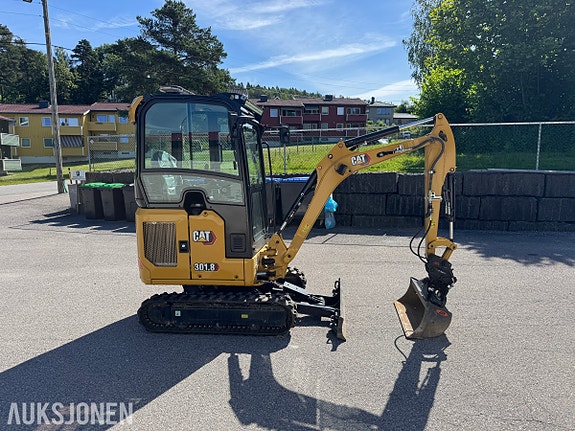 Cat 301.8 Next Generation - Kun 105 timer - Masse utstyr 4 of 5