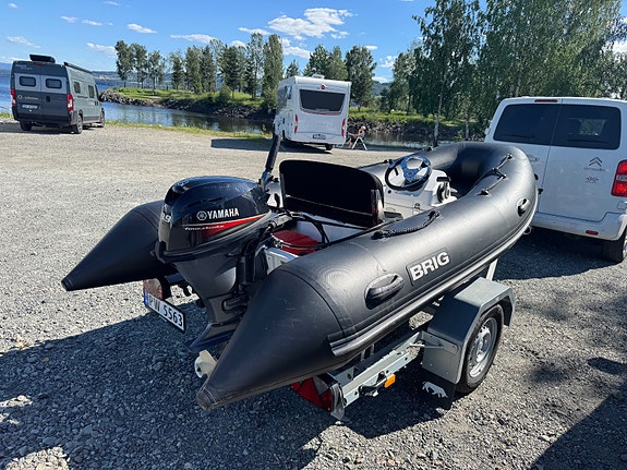 BRIG  2016 (2019) BRIG 360 MED YAMAHA 9,9 (15)HK YAMAHA LITE BRUKT 3 of 5