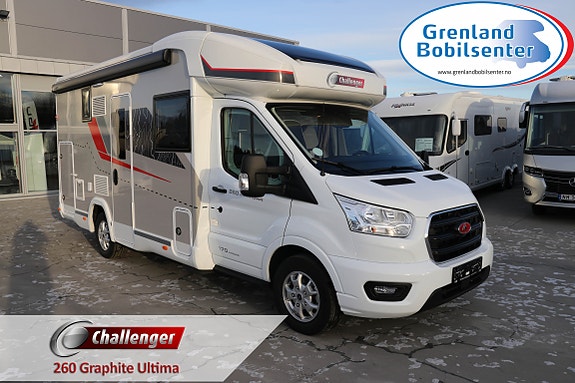 Challenger 260 GRAPHITE ULTIMATE Ford Transit TDCI 170 hk 2,0L auto | Januarsalg!
