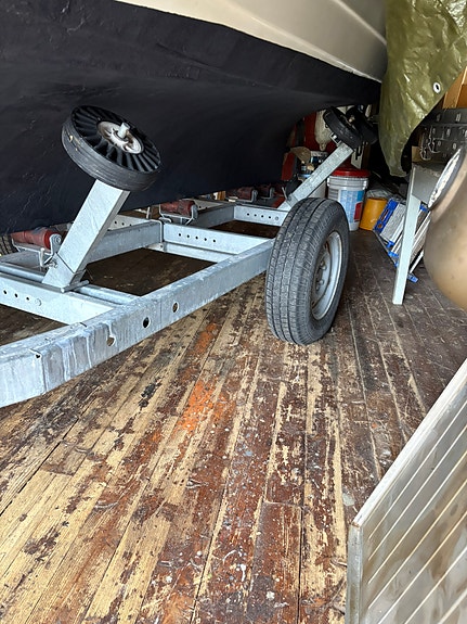 Troll 20 fot snekke følger med opplagshenger- Sole Diesel 18 hk- 10 of 13
