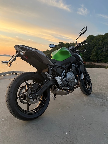 Kawasaki Z650 nye dekk & fullt Akrapovic-anlegg! 4 of 5