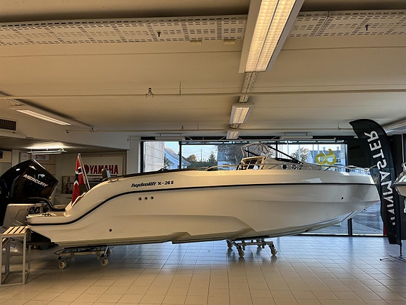 Hydrolift X-26S M/Mercury 300 V8 XL ."STRØKEN"  80 Timer. 3 of 5