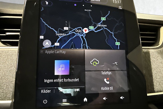 mulighet for carplay her.