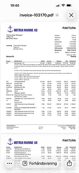 Skilsø 975  med kad 42P Fast aksling 4 of 5