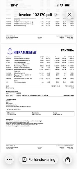 Skilsø 975  med kad 42P Fast aksling 5 of 5