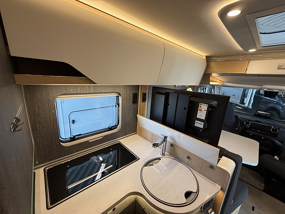 Hymer B-ML-I 790 170 HK Automat – Alde – 320 AH Litium - 3X95 Watt solcelle - Iverter 1800W - Elektrisk markise - 13 of 23