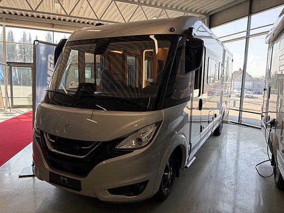 Hymer B-ML-I 790 170 HK Automat – Alde – 320 AH Litium - 3X95 Watt solcelle - Iverter 1800W - Elektrisk markise 3 of 5