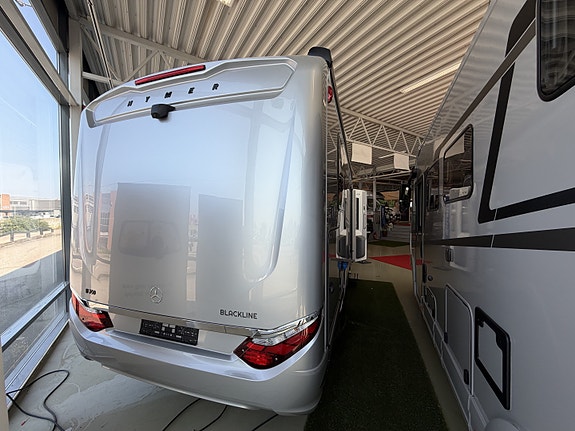 Hymer B-ML-I 790 170 HK Automat – Alde – 320 AH Litium - 3X95 Watt solcelle - Iverter 1800W - Elektrisk markise 5 of 5
