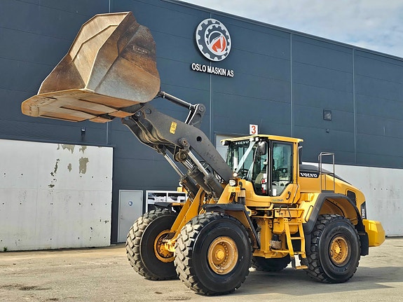 Volvo L180H, 2014 Mod, Kun 12665 timer, 4 helt nye dekk, Ny service, Ny sertifisering. 18 of 30